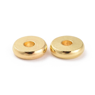 Brass Spacer Beads KK-E357-6mm-G-1