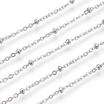 Tarnish Resistant 304 Stainless Steel Cable Chains CHS-L017-12A-1