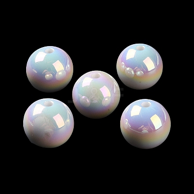 UV Plating Acrylic Beads MACR-D029-18A-1