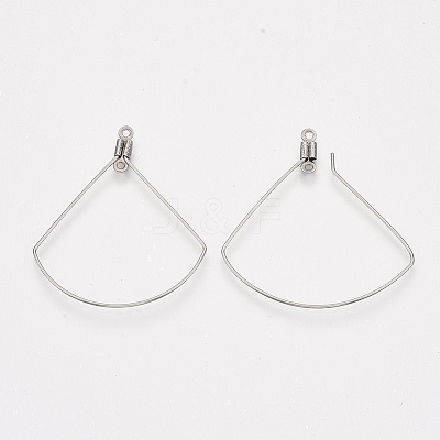 Tarnish Resistant 304 Stainless Steel Wire Pendants LS-X-STAS-S103-11-1