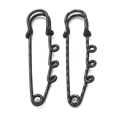 304 Stainless Steel Safety Pins Brooch Findings STAS-C181-01C-B-1