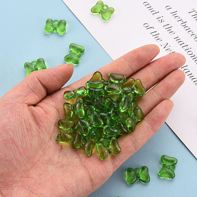 Transparent Acrylic Pendants TACR-T024-02BA-925-1