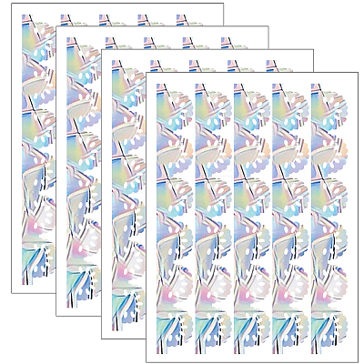 PVC Self Adhesive Stickers STIC-WH20010-20A-1