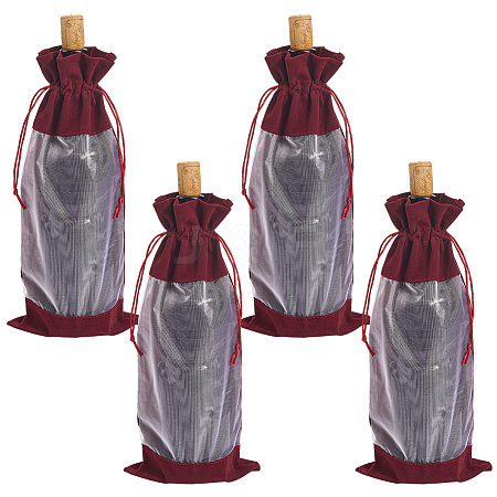 Velvet Wine Bottle Packing Pouches ABAG-WH20013-11A-1