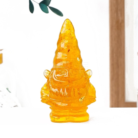 Natural Yellow Quartz Gnome Display Decorations PW-WG45A23-19-1