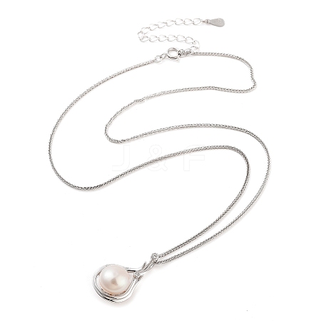 925 Sterling Silver Necklaces STER-Z009-12P-1