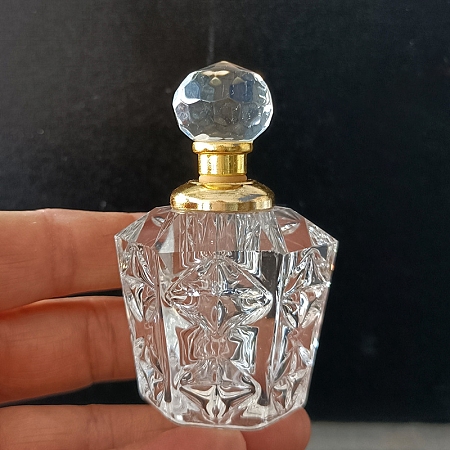 Transparent Glass Perfume Bottles PW-WGC3E24-05-1