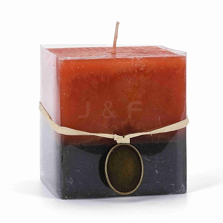 Cuboid-shape Aromatherapy Smokeless Candles DIY-H141-A02-1