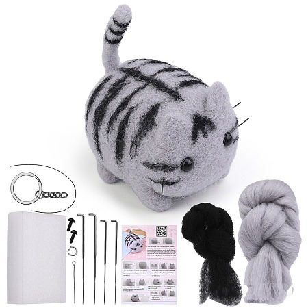 Animal Doll Making Needle Felting Kits PW-WGD5E0A-07-1