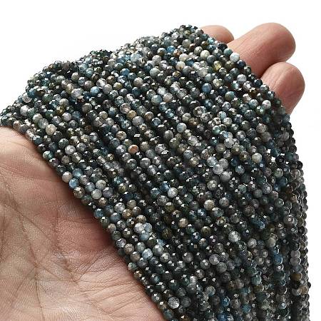 Natural Apatite Beads Strands G-RM2025-A18-3mm-A-1