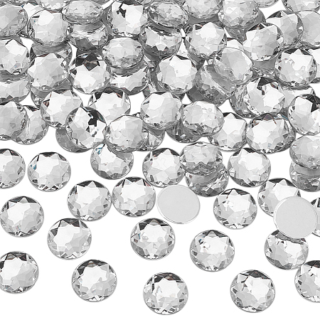 100Pcs Self-Adhesive Acrylic Rhinestone Stickers DIY-FG0007-45-1