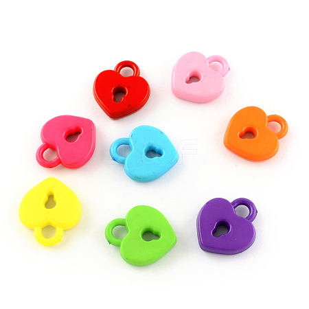 Opaque Acrylic Pendants SACR-Q159-M-1