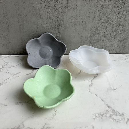 DIY Flower Dish Tray Silicone Molds DIY-C056-08-1