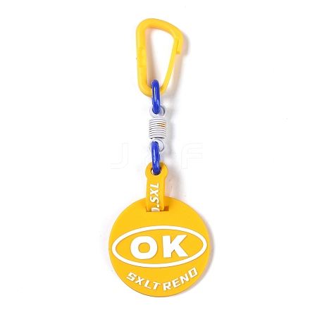 Plastic Pendant Decorations LS-AJEW-L096-01A-04-1