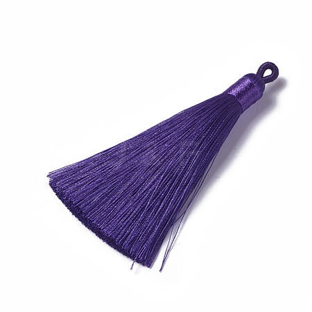 Polyester Tassel Pendants FIND-I009-B26-1