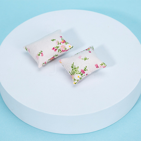 Mini Cloth Flower Pattern Pillow Cushions MIMO-PW0003-022C-1