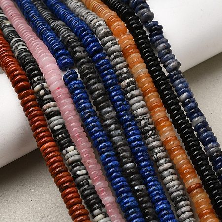 Natural Mixed Gemstone Beads Strands G-Q159-B-01-1