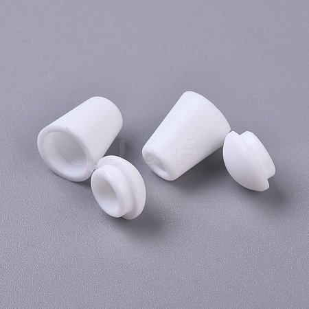 Plastic Detachable Bell Stopper Cord Ends KY-G010-01-1