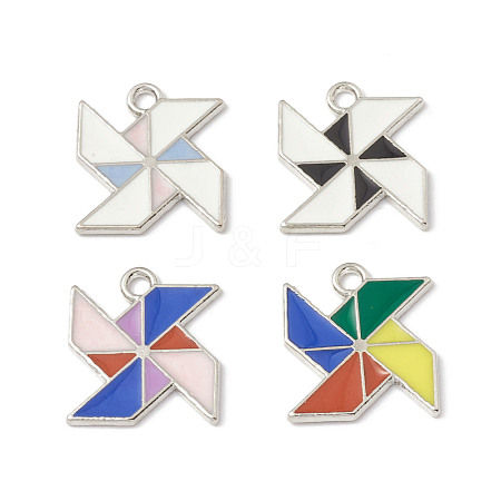 Alloy Enamel Pendants ENAM-G212-02P-1