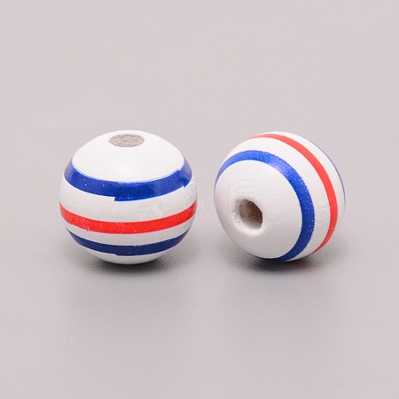 Wooden Beads WOOD-WH0015-93-1