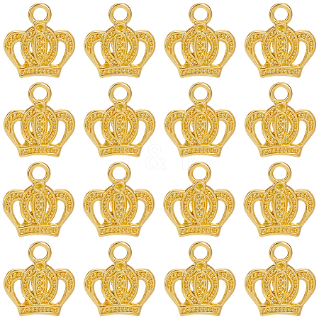 40Pcs Rack Plating Alloy Pendant Rhinestone Settings FIND-SC0013-27-1