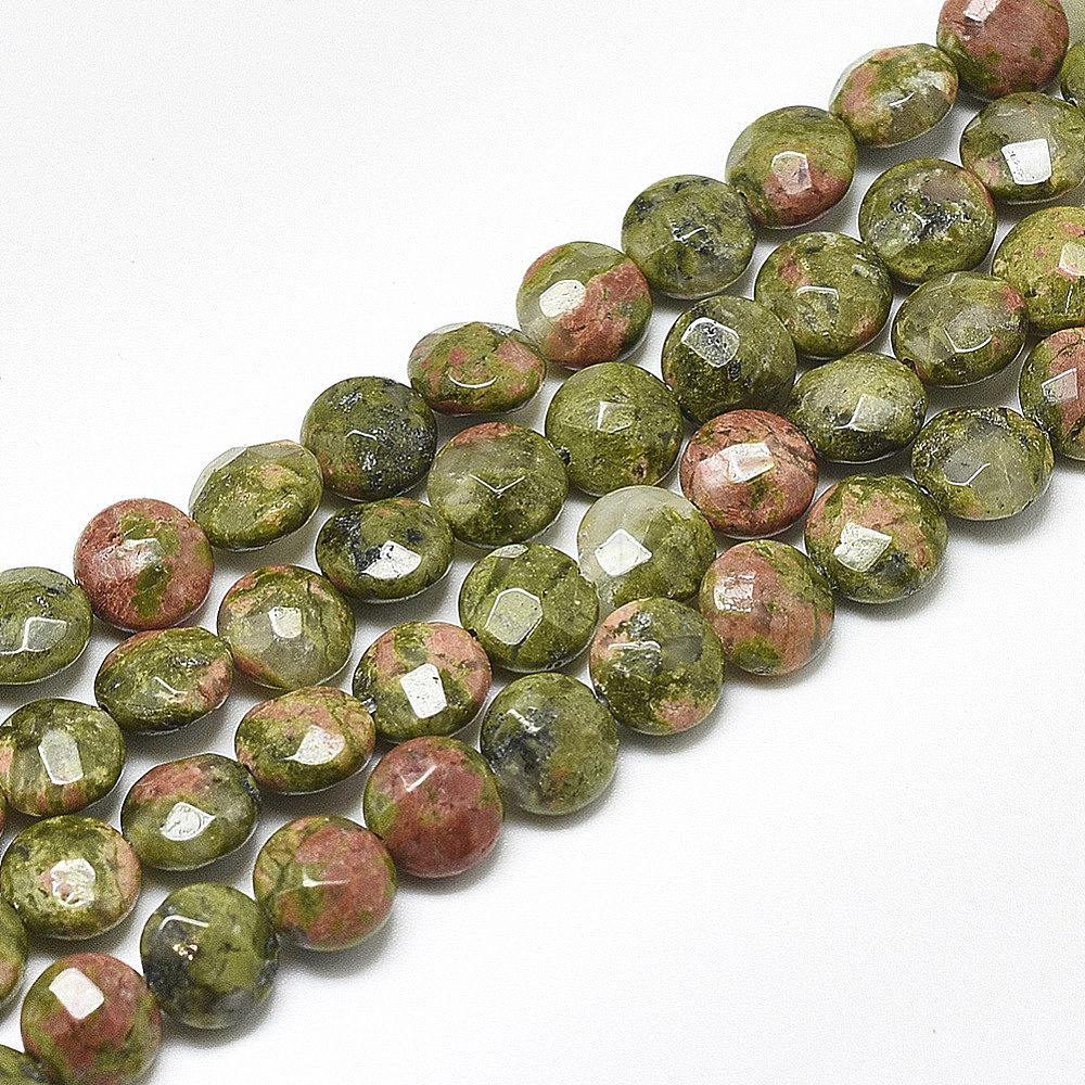 Wholesale Natural Unakite Beads Strands - Jewelryandfindings.com