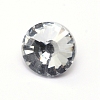 Glass Rhinestone Button BUTT-WH0015-21D-01-1