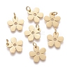 Ion Plating(IP) 316 Surgical Stainless Steel Charms X-STAS-H100-18G-2
