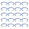 20Pcs Adjustable Korean Waxed Polyester Cord Bracelet Making BJEW-TAC0051-02-2