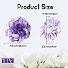 Multi Petal Flower Cloth Brooches JEWB-CN0001-14A-2