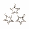 Alloy Rhinestone Pendants PALLOY-I217-19P-3