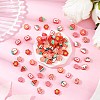 100Pcs 10 Styles Handmade Polymer Clay Beads CLAY-FP0001-19-1