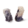 Natural Jade Sculpture Display Decorations DJEW-Q002-01E-2