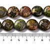 Natural Unakite Beads Strands G-C159-A10-01-5