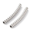 Non-Tarnish 304 Stainless Steel Tube Beads STAS-K259-12P-3