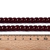 Opaque Glass Beads Strands GLAA-NH0002-B13-2