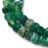 Natural Banded Agate Beads Strands G-P587-D02-01B-4