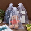 50Pcs Organza Packing Drawstring Bags ABAG-DR0001-11A-4