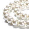 Eco-Friendly Glass Pearl Beads Strands HY-A008-10mm-RB011-2