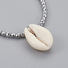 (Jewelry Parties Factory Sale)Cowrie Shell Pendant Necklaces NJEW-JN02292-2