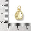 Brass Enamel Pendants KK-B155-05G-03-3
