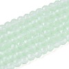 Imitation Jade Glass Beads Strands GLAA-T028-3mm-11G-1