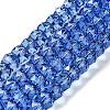 Transparent Glass Beads Strands EGLA-K071-01G-1