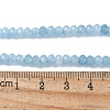 Dyed Natural Malaysia Jade Rondelle Beads Strands X-G-E316-2x4mm-64-2