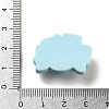 Pig Theme Opaque Resin Cabochons CRES-U002-02G-3