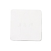 Square Paper Hair Clip Display Cards DIY-B061-01B-09-5