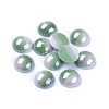 Opaque Glass Cabochons GGLA-S038-12M-10mm-1