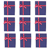 Rectangle Paper Jewelry Set Storage Boxes with Bowknot X1-CON-TAC0014-04B-3