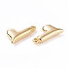 304 Stainless Steel Pendants LS-STAS-B024-34G-2