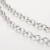 Heart Stainless Steel Multi-strand Anklets AJEW-AN00088-3